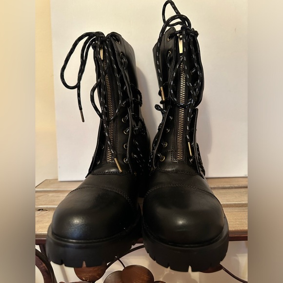 VERSACE JEANS COUTURE combat boots style (NEW) - Picture 10 of 13